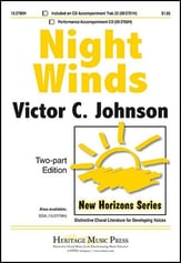 Night Winds Two-Part choral sheet music cover
